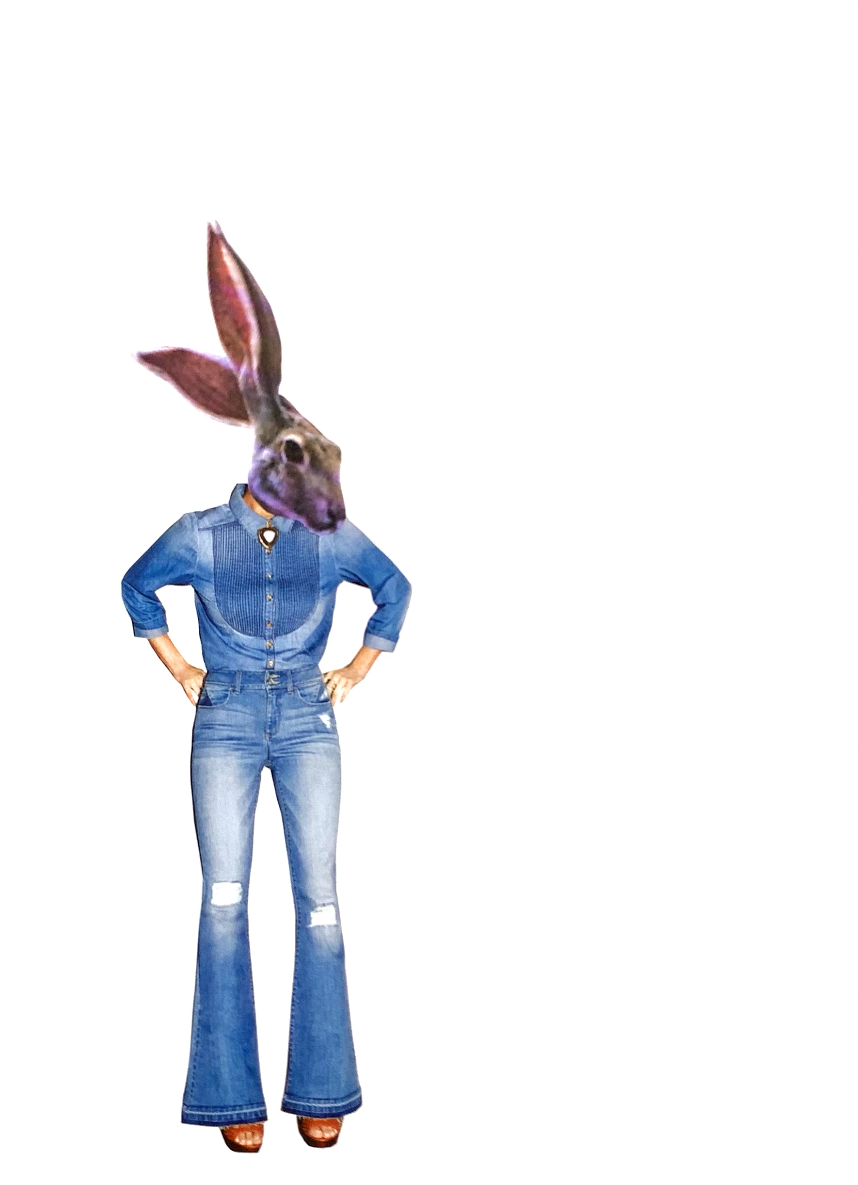 Canadian Tuxedo, original collage