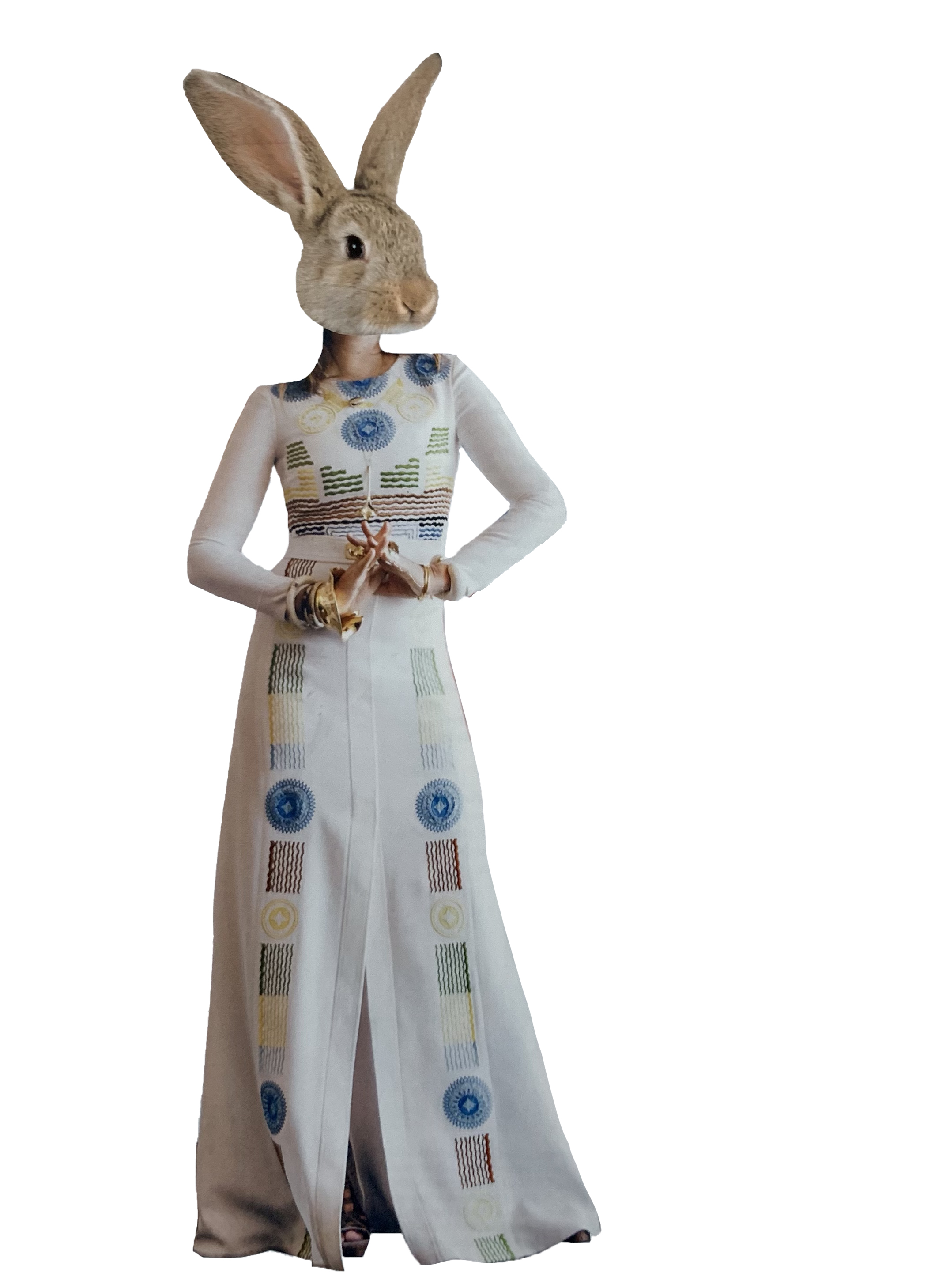 Hostess with the Mostest, original collage