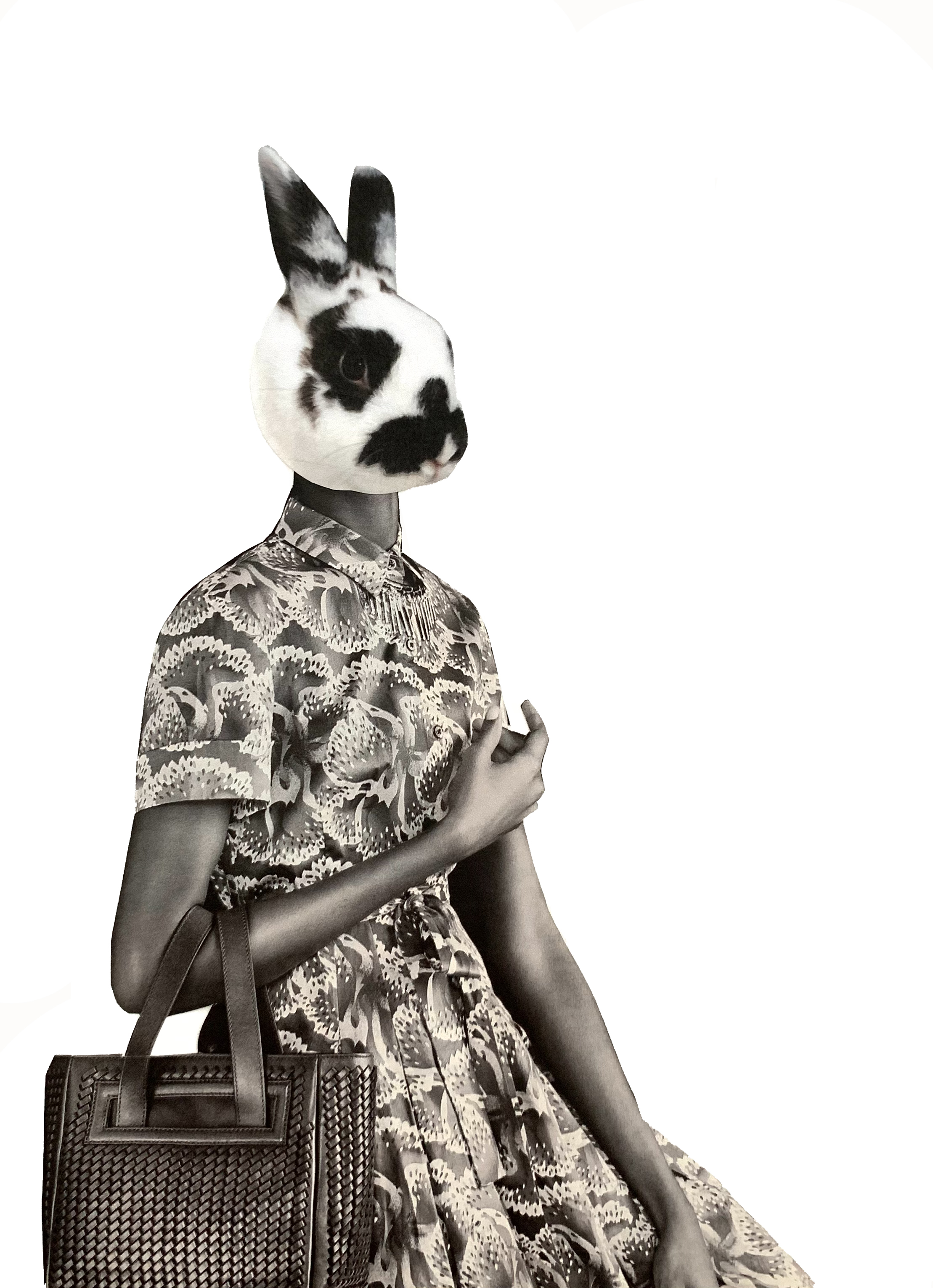I Always Travel With Chips in My Bag, original collage