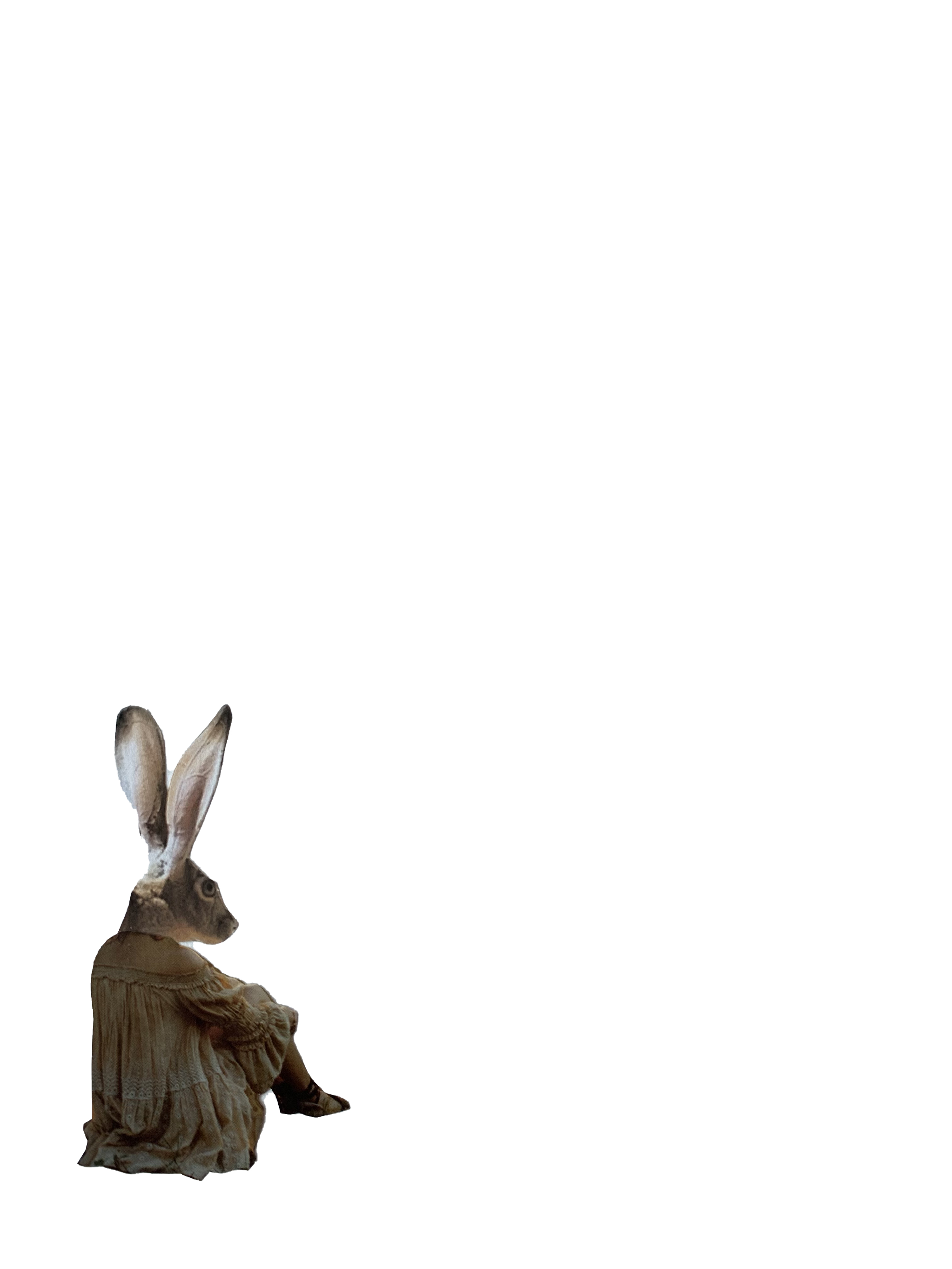 In the Stillness of Remembering, original collage