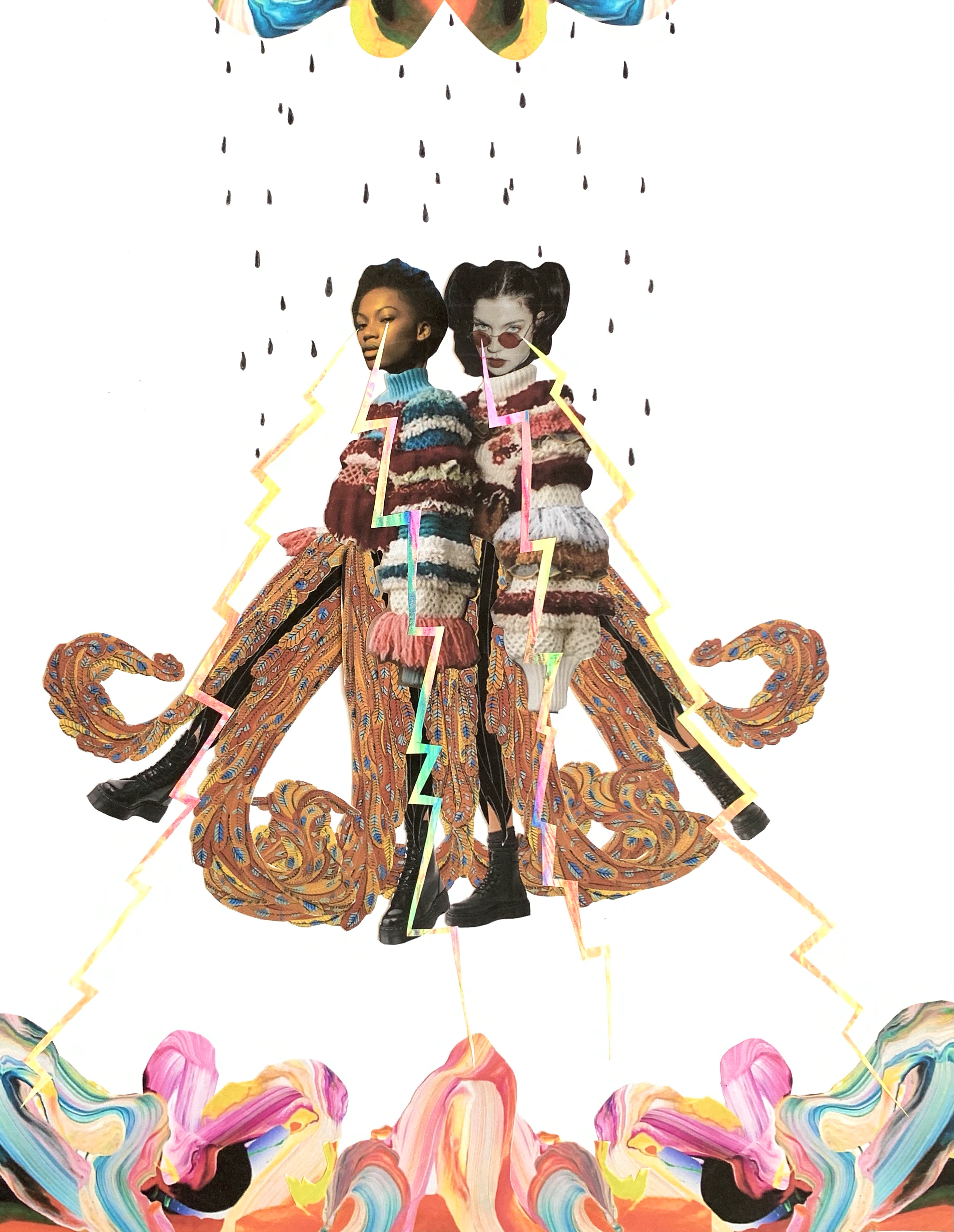 Ragnarök, original collage